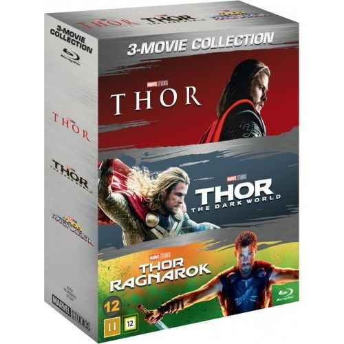 Thor 1-3 Blu-Ray Samling